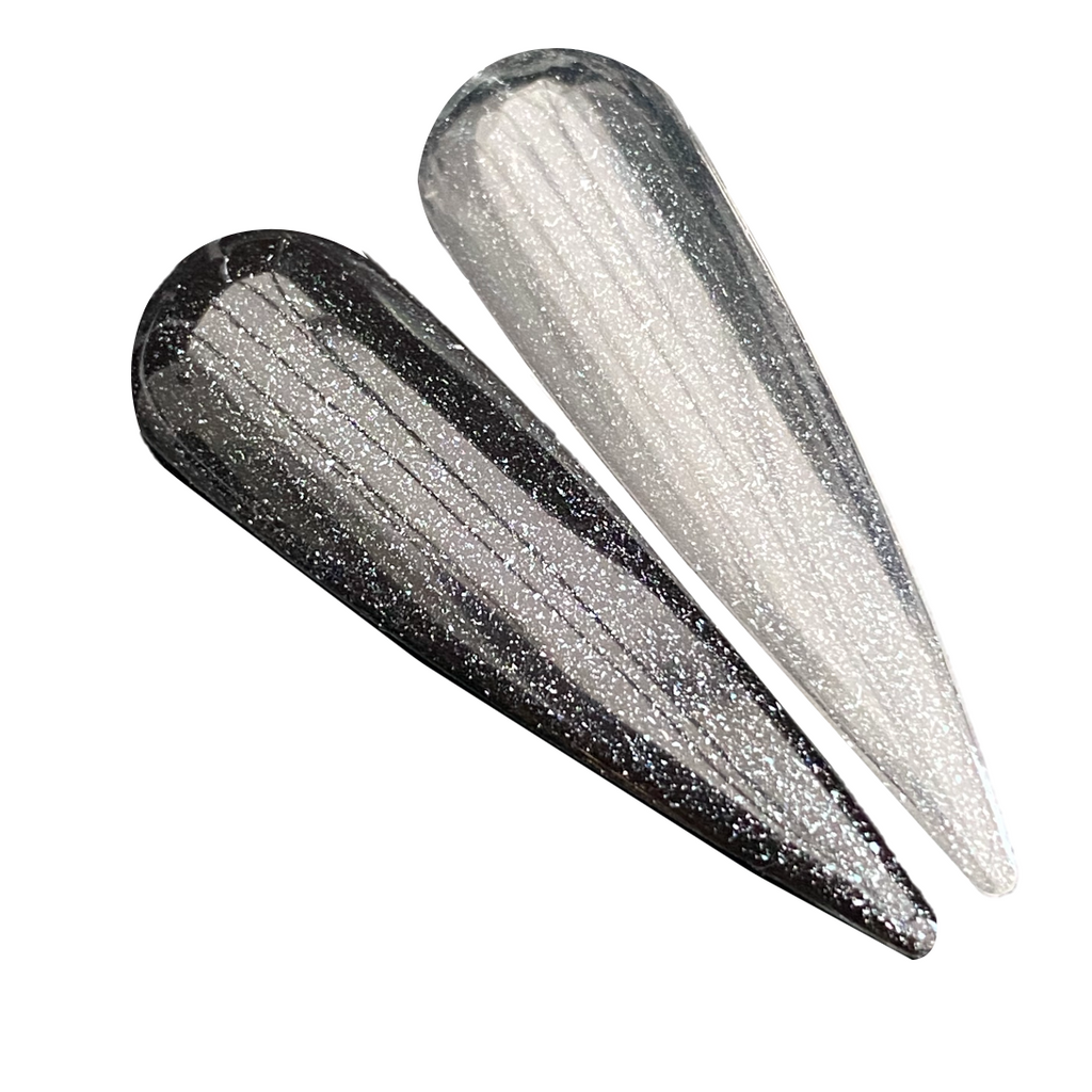 Diamond Shine It ! No Wipe Shimmer Top Coat - SILVER