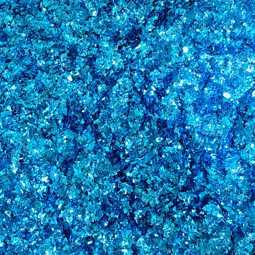 Glitter Flakes - Sky Blue