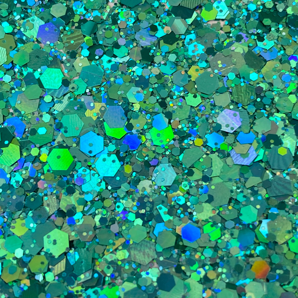 Holographic Multi Mix - Turquoise